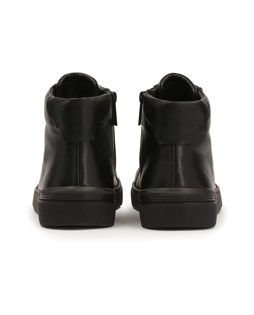 Kazar-Minimalist-men's-sneakers-in-black-color-černá