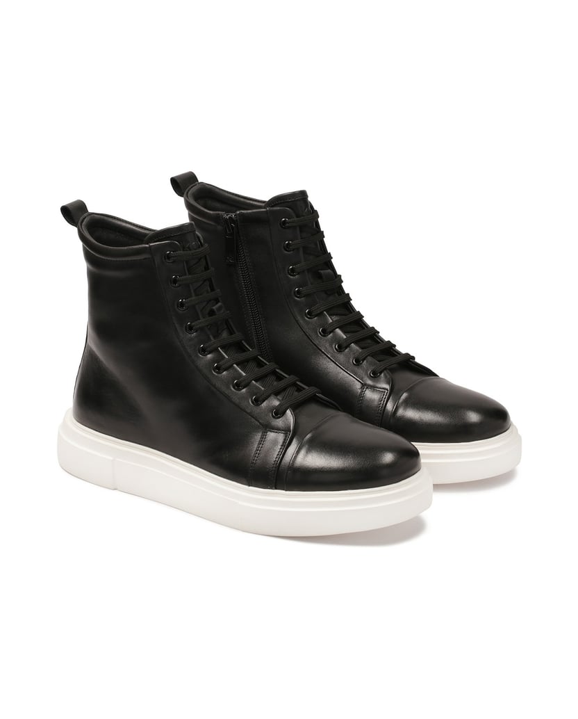 Kazar-Minimalistische-Herrensneaker-mit-hohem-schwarz