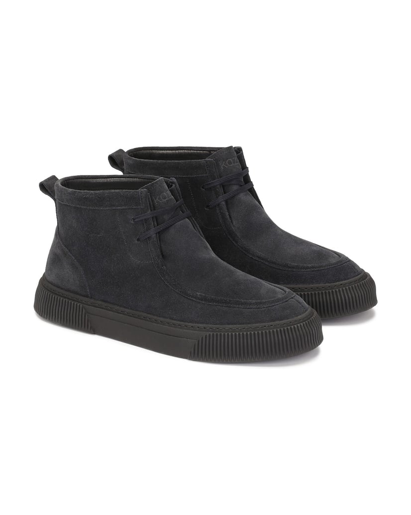 Kazar-Navy-blue-sneakers-with-short-lacing-tmavě-modrá