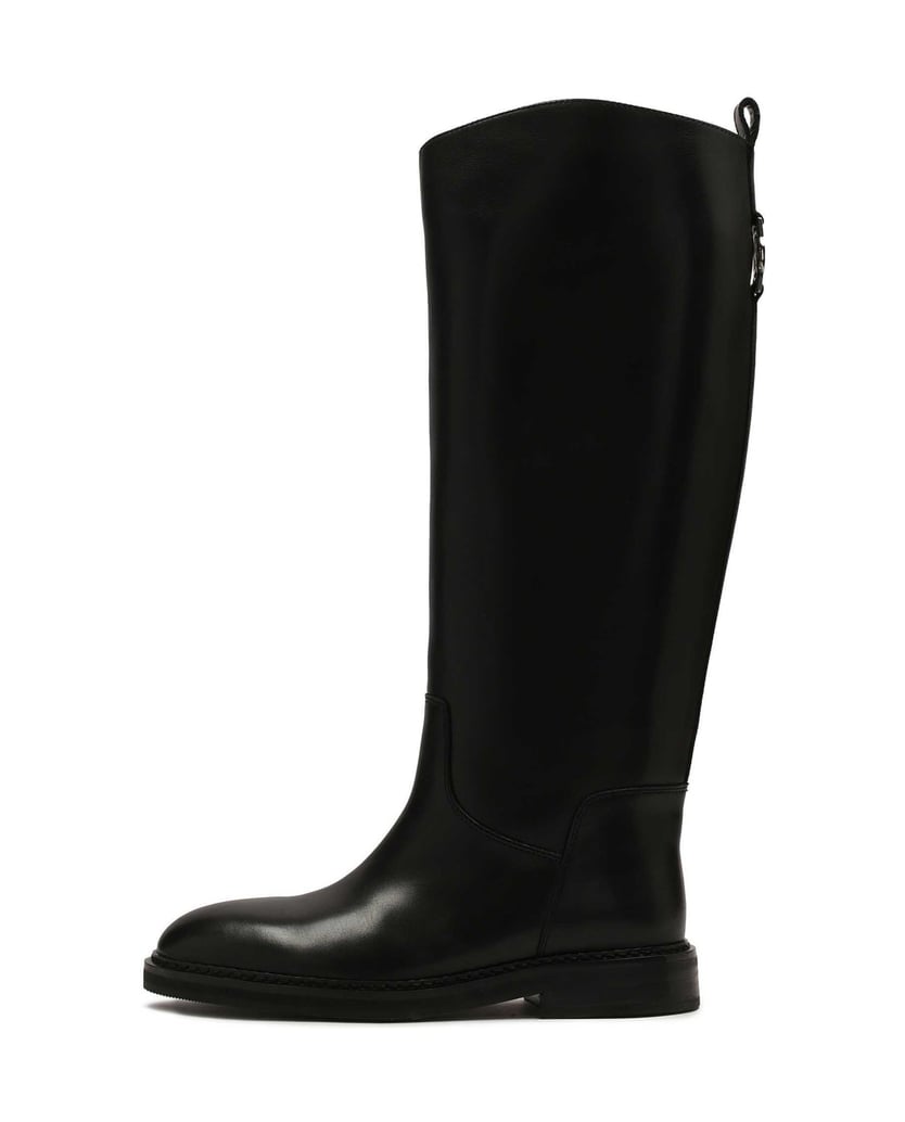 Kazar-Schwarze-Stiefel-zum-Hineinschlüpfen-mit-schwarz