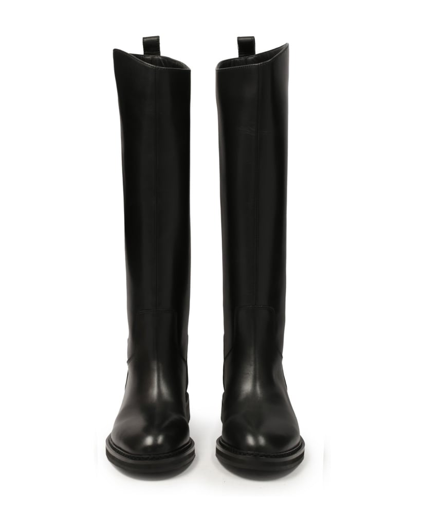 Kazar-Schwarze-Stiefel-zum-Hineinschlüpfen-mit-schwarz