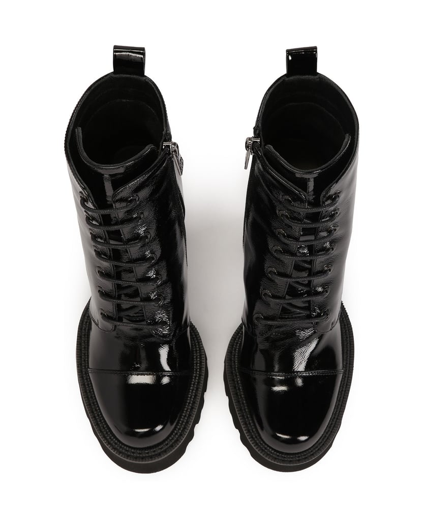 Kazar-Lackierte-Stiefel-mit-hohem-Absatz-und-L-schwarz