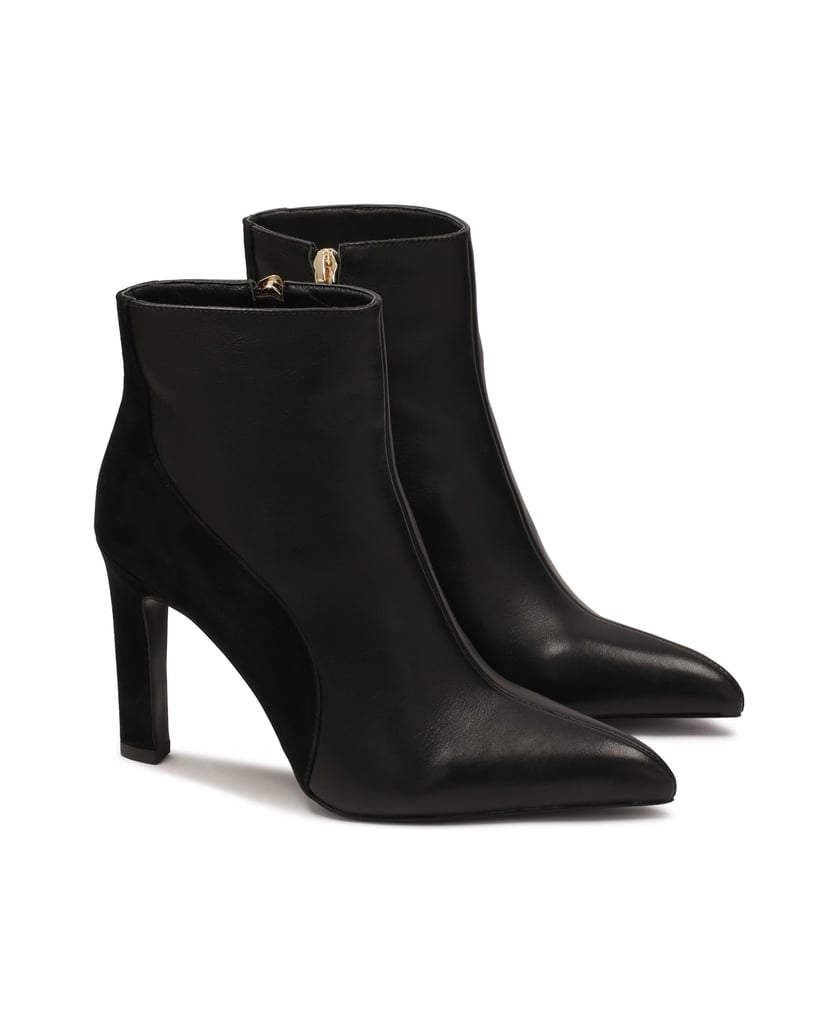 Kazar-Suede-and-smooth-leather-boots-černá