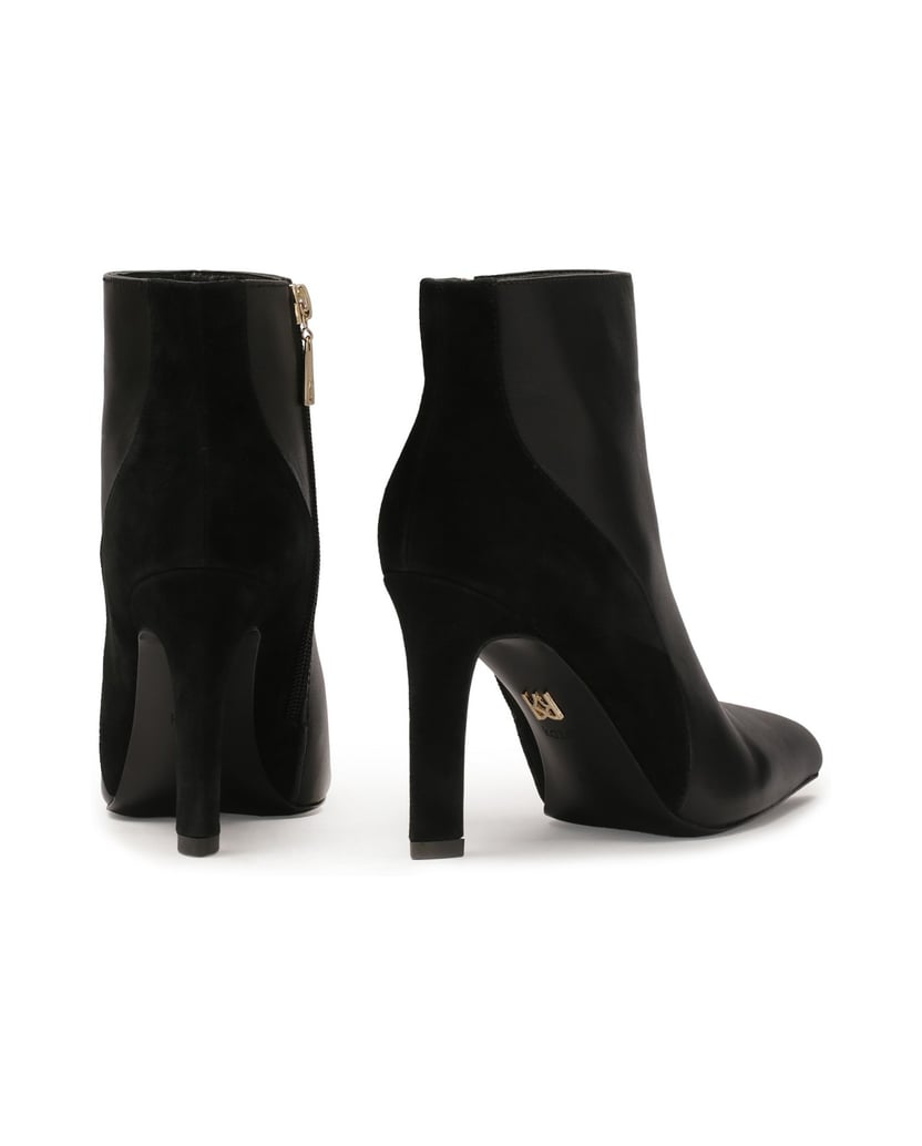 Kazar-Suede-and-smooth-leather-boots-černá