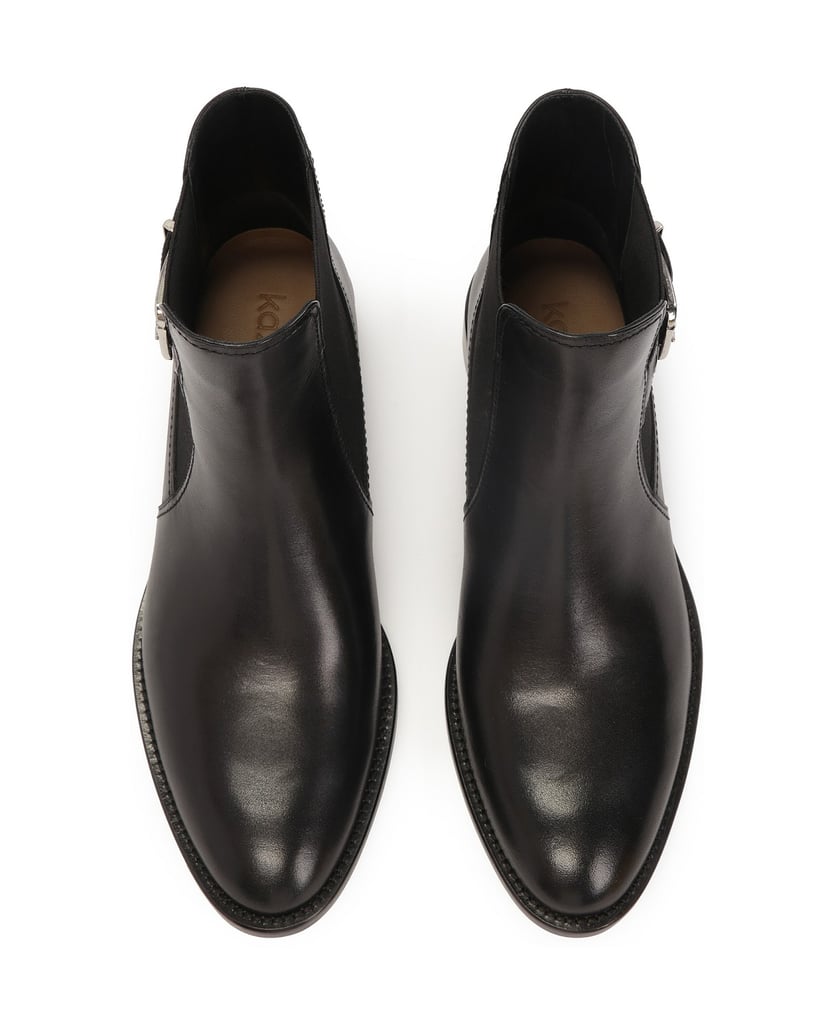 Kazar-Chelsea-Stiefel-aus-Leder-schwarz