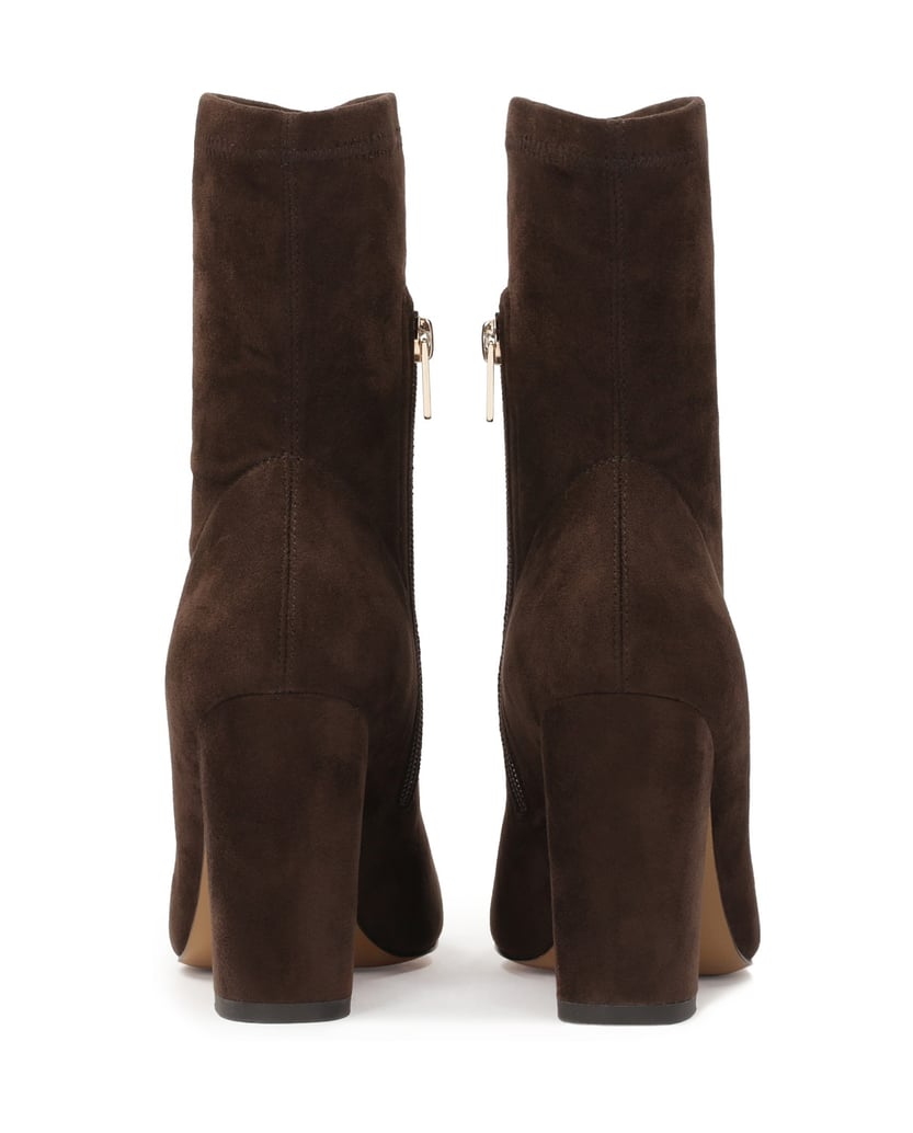 Kazar-Dunkelbraune-Stoffstiefel-mit-einem-Pfos-dunkelbraun