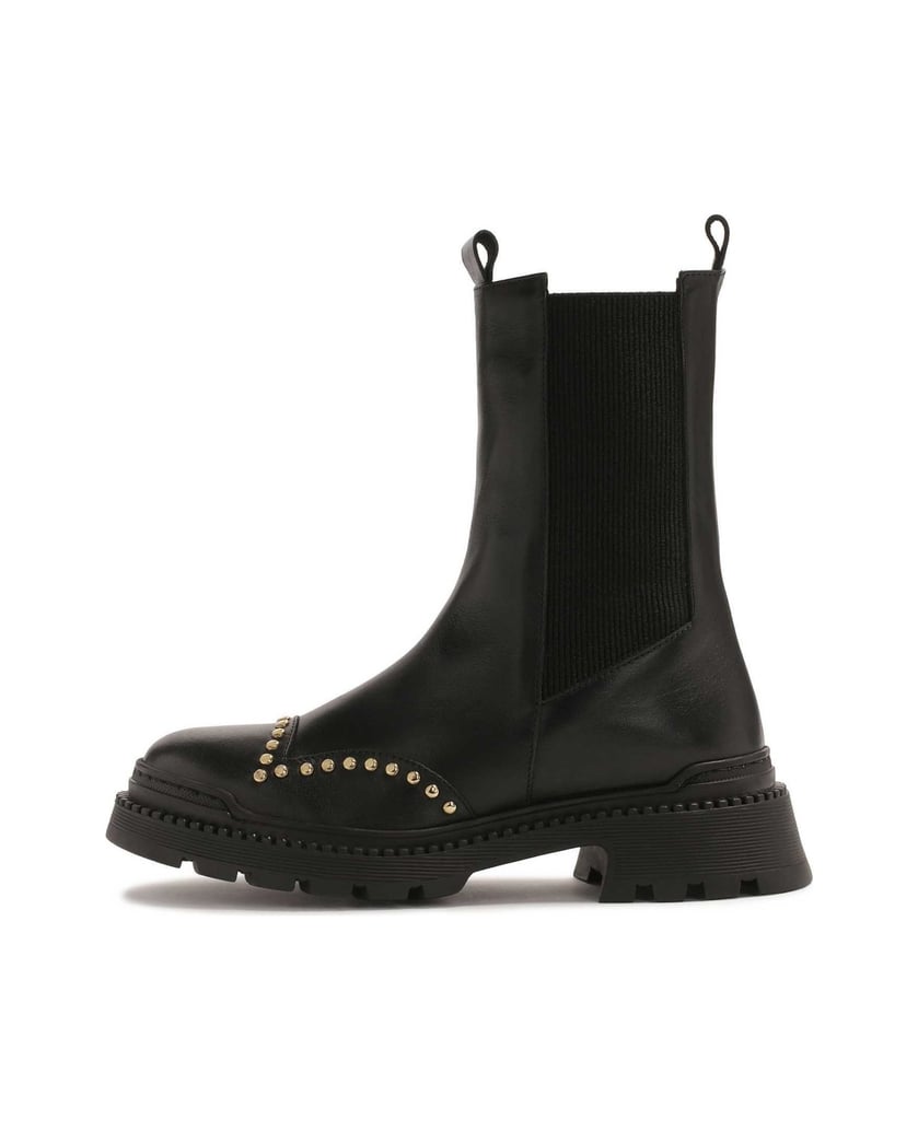 Kazar-Stiefel-mit-Schaft-zum-Hineinschlüpfen,-schwarz