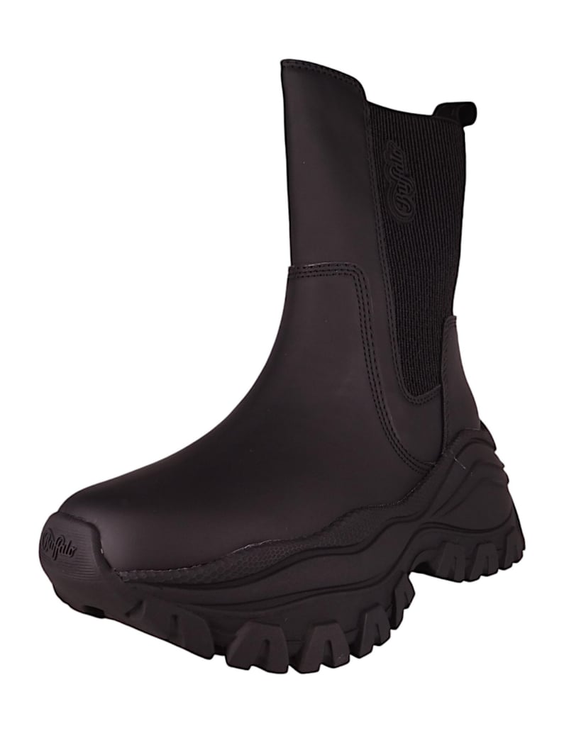 Buffalo-Stiefeletten-schwarz