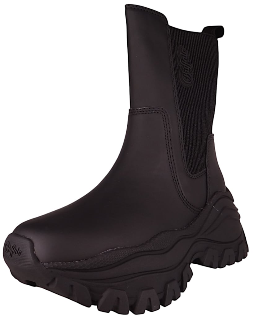 Buffalo-Stiefeletten-schwarz