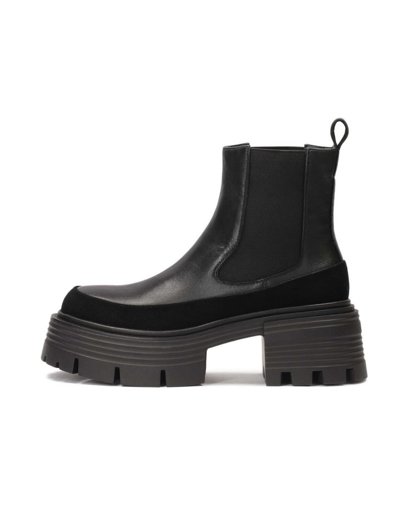 Kazar-Schwarze-Chelsea-Stiefel-auf-erhöhter-So-schwarz