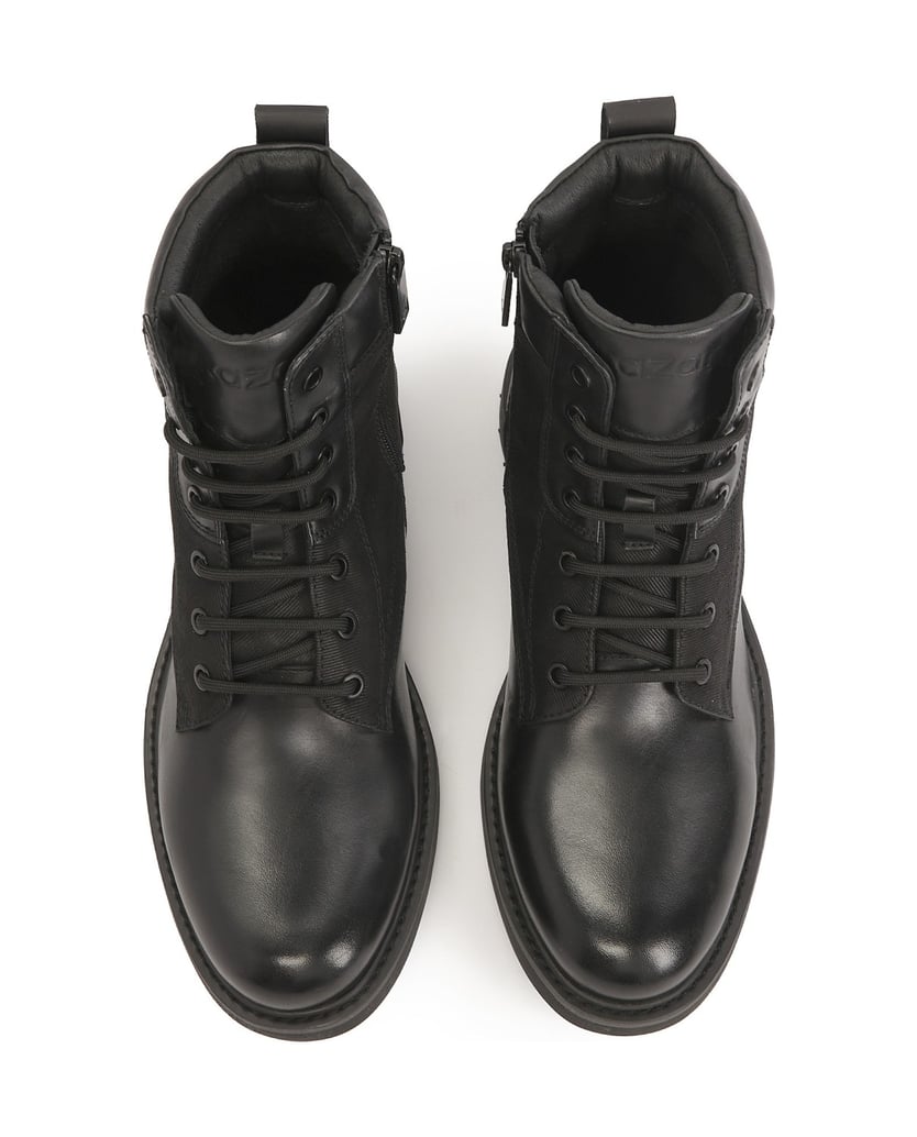 Kazar-Versatile-leather-boots-with-Thinsulate-membrane-černá