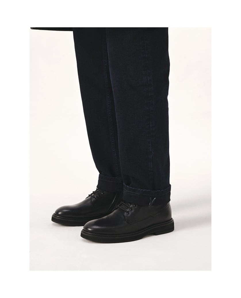 Kazar-Schwarze-Allzweck-Lederstiefel-schwarz