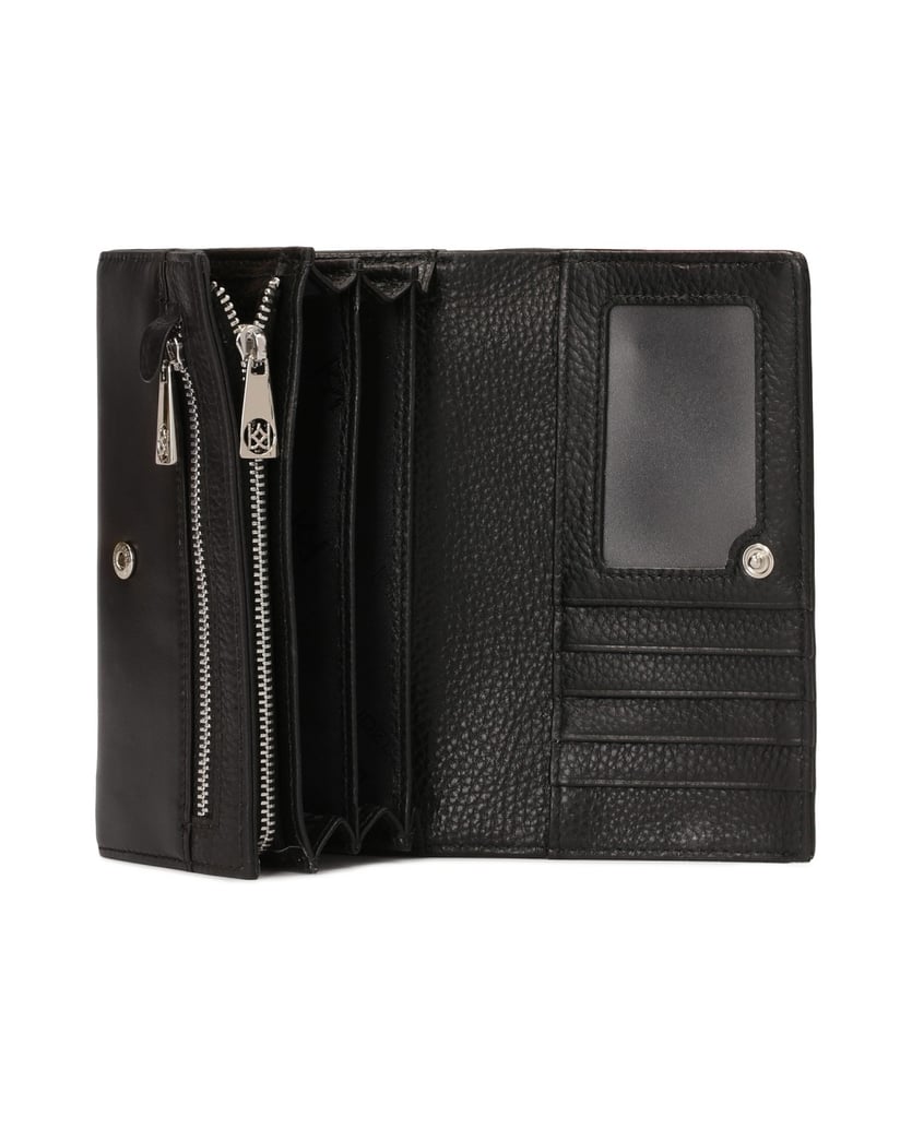 Kazar-Universal-black-leather-wallet-čierna