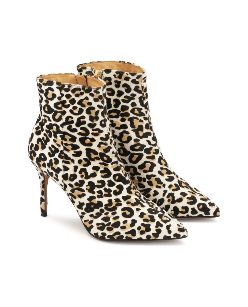 Kazar-Fleckige-Lederstiefel-mit-Naturhaar-multicolor