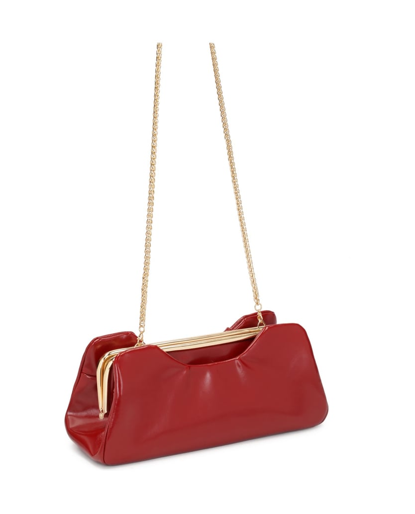 Kazar-Kastanienbraune-elegante-Handtasche-mit-rot