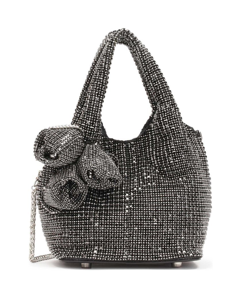 Kazar-Evening-handbag-with-zircons-černá