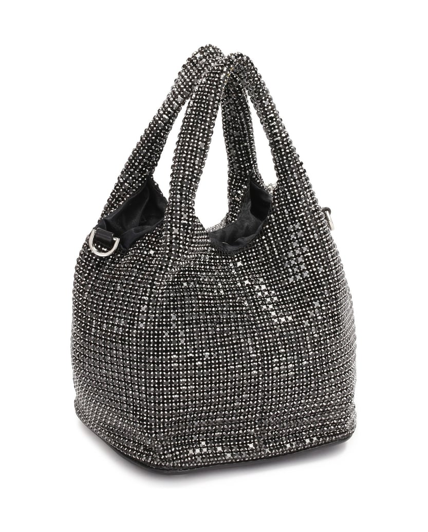 Kazar-Evening-handbag-with-zircons-černá