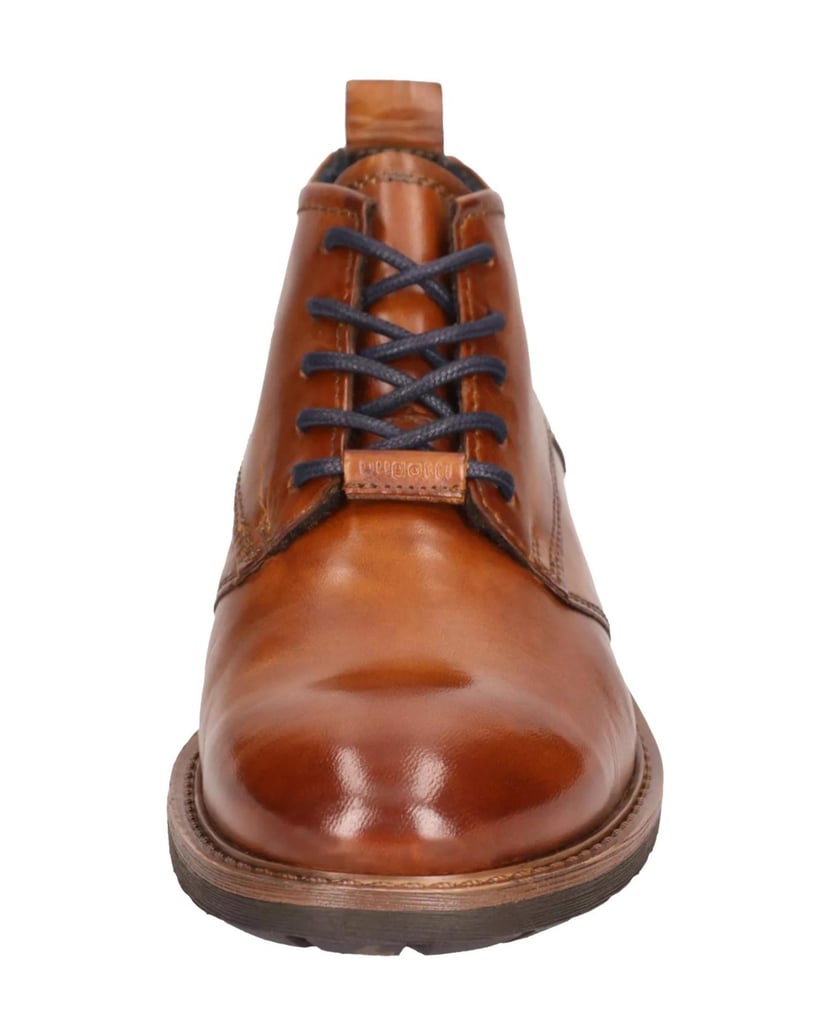 BUGATTI-Schnürstiefel-cognac