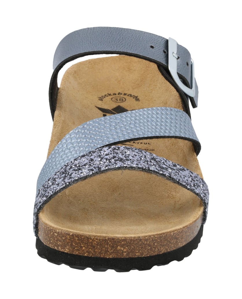 Lico-Pantolette-Natural-Glitter-grau