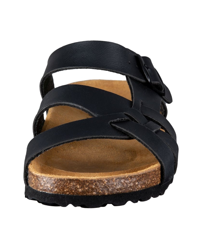 Lico-Pantolette-Bioline-Flora-schwarz