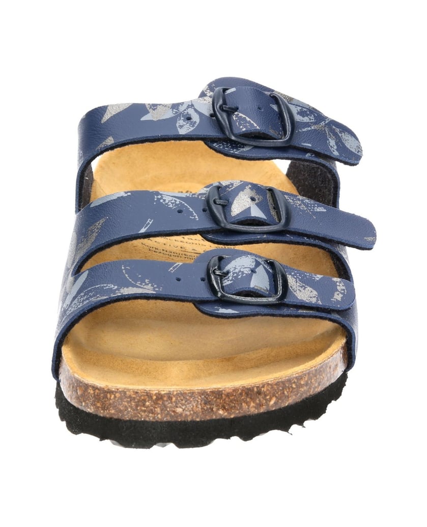 Lico-Pantolette-Bioline-Leave-blau