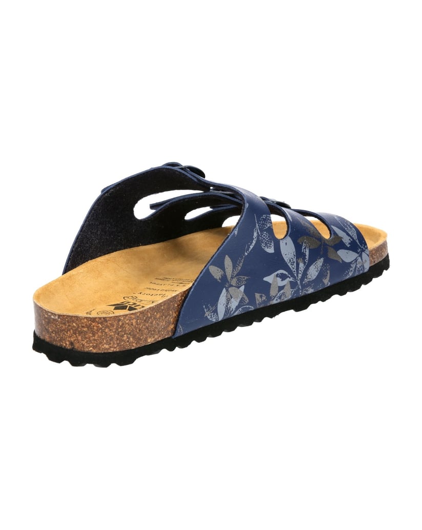 Lico-Pantolette-Bioline-Leave-blau