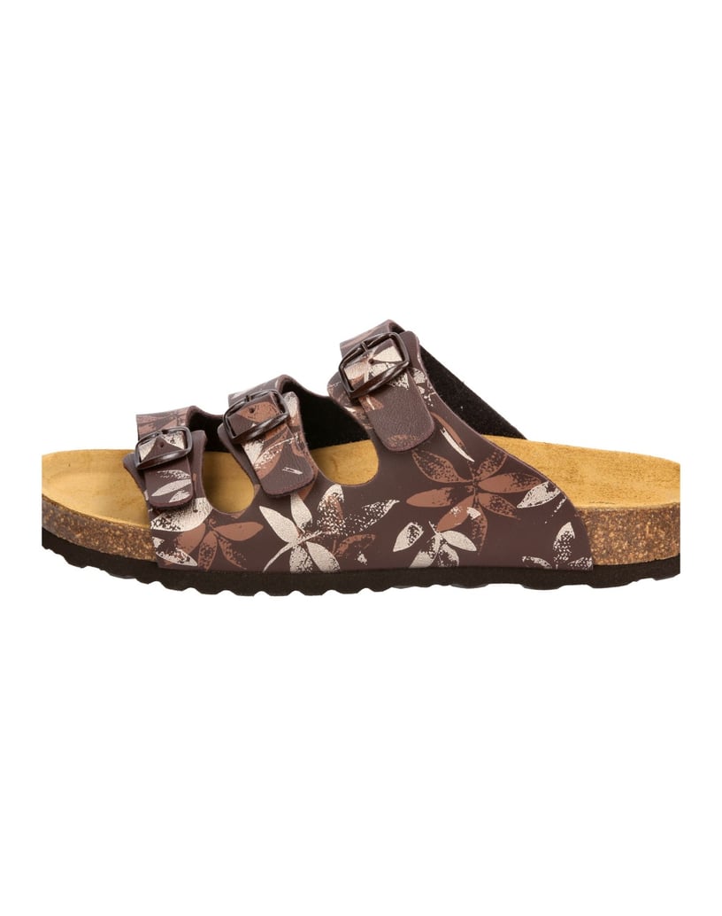 Lico-Pantolette-Bioline-Leave-braun