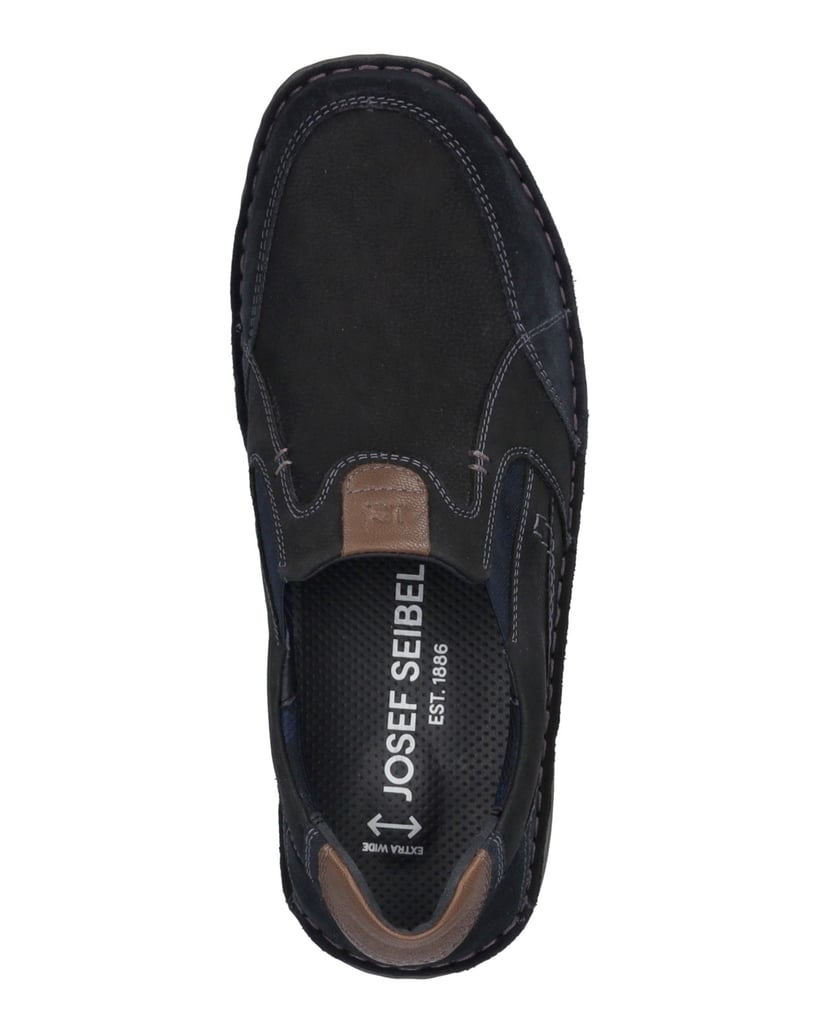 JOSEF-SEIBEL-Herren-Slipper-New-Anvers-01,-dunkelblau-blau