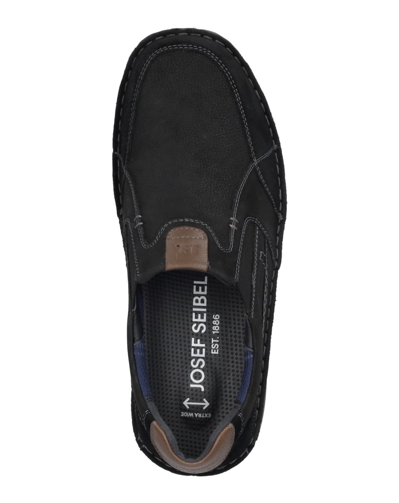 JOSEF-SEIBEL-Herren-Slipper-New-Anvers-01,-schwarz-ko-schwarz