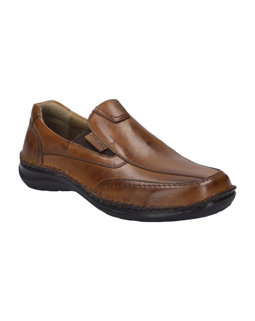 JOSEF-SEIBEL-Herren-Slipper-New-Anvers-67,-cognac-cognac