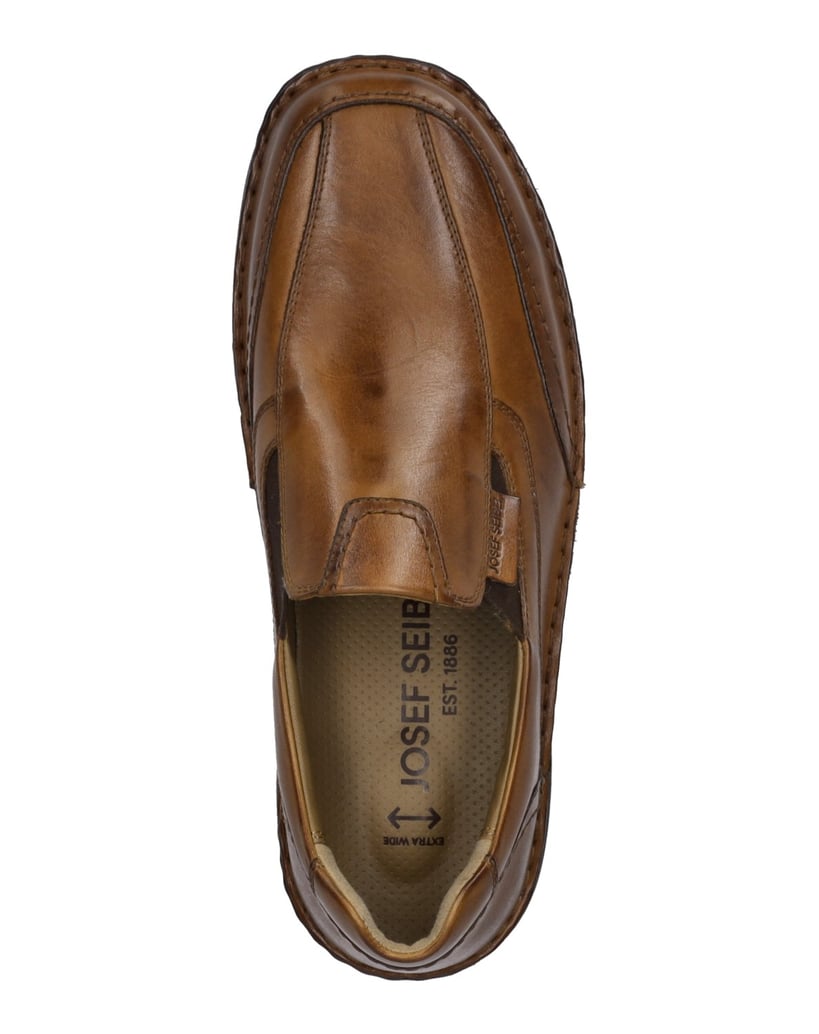 JOSEF-SEIBEL-Herren-Slipper-New-Anvers-67,-cognac-cognac