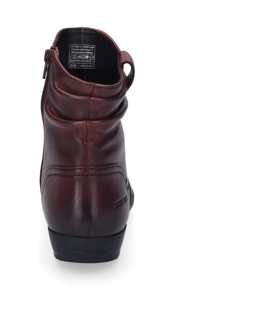JOSEF-SEIBEL-Damen-Stiefelette-Naly-63,-amarena-rot