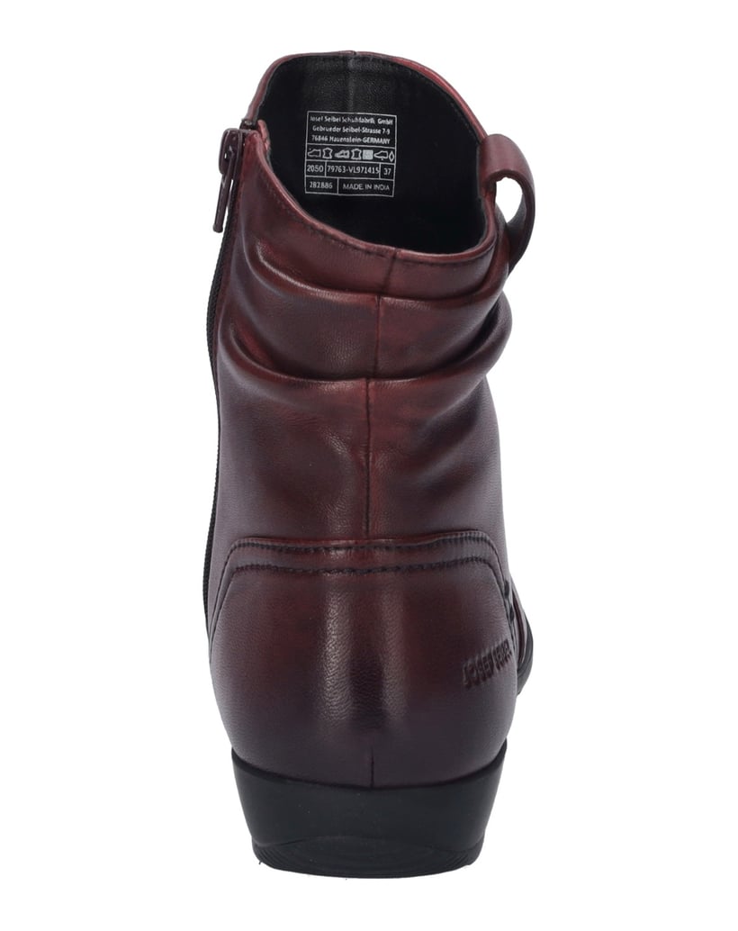 JOSEF-SEIBEL-Damen-Stiefelette-Naly-63,-amarena-rot