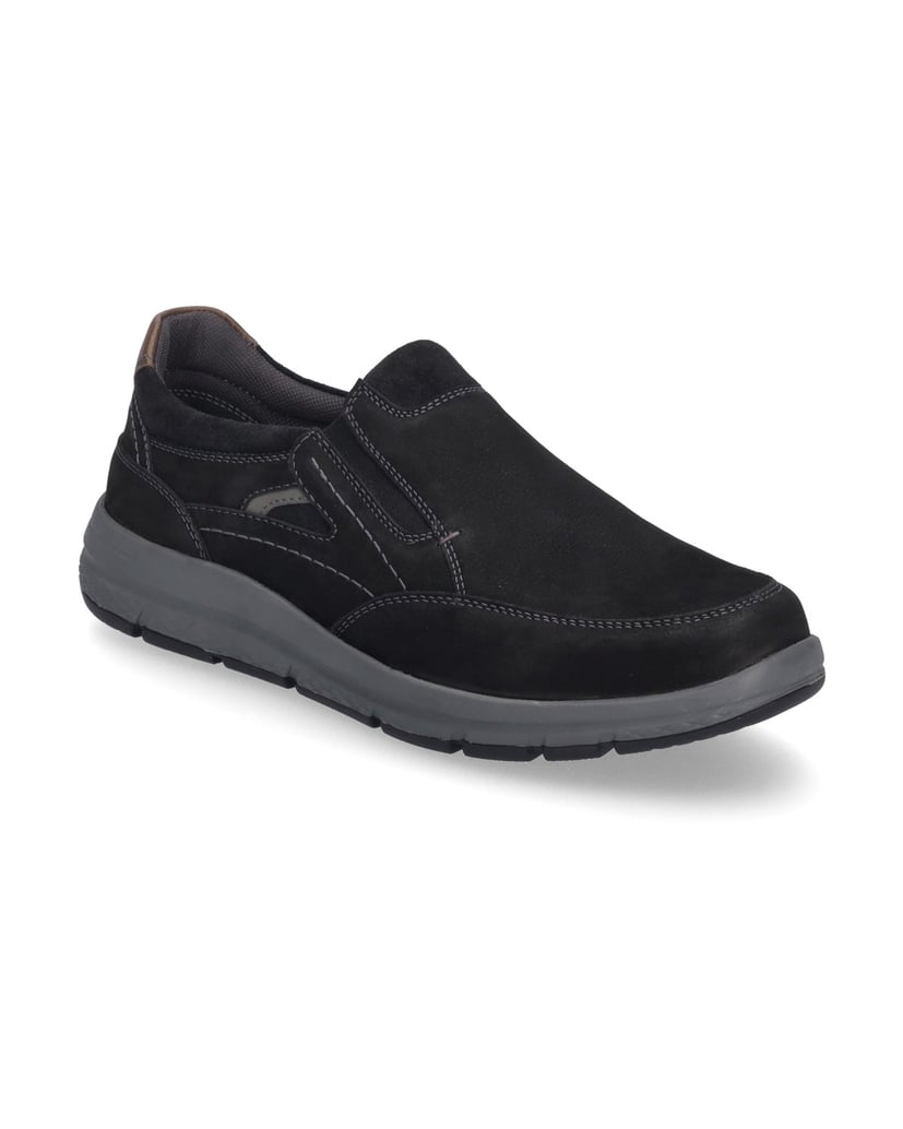 JOSEF-SEIBEL-Herren-Slipper-Giuseppe-09,-schwarz-komb-schwarz