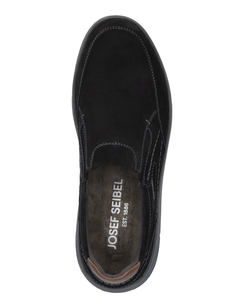 JOSEF-SEIBEL-Herren-Slipper-Giuseppe-09,-schwarz-komb-schwarz