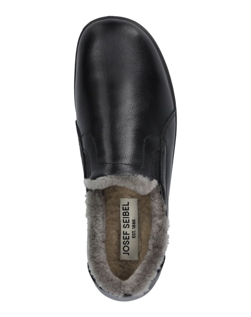 JOSEF-SEIBEL-Herren-Hausschuh-Belfort-67,-schwarz-schwarz