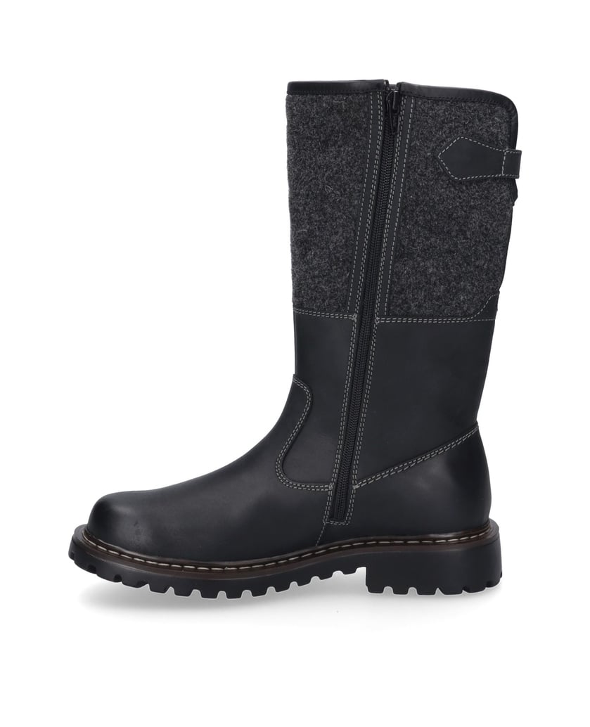 JOSEF-SEIBEL-Herren-Stiefel-Chance-41,-schwarz-schwarz