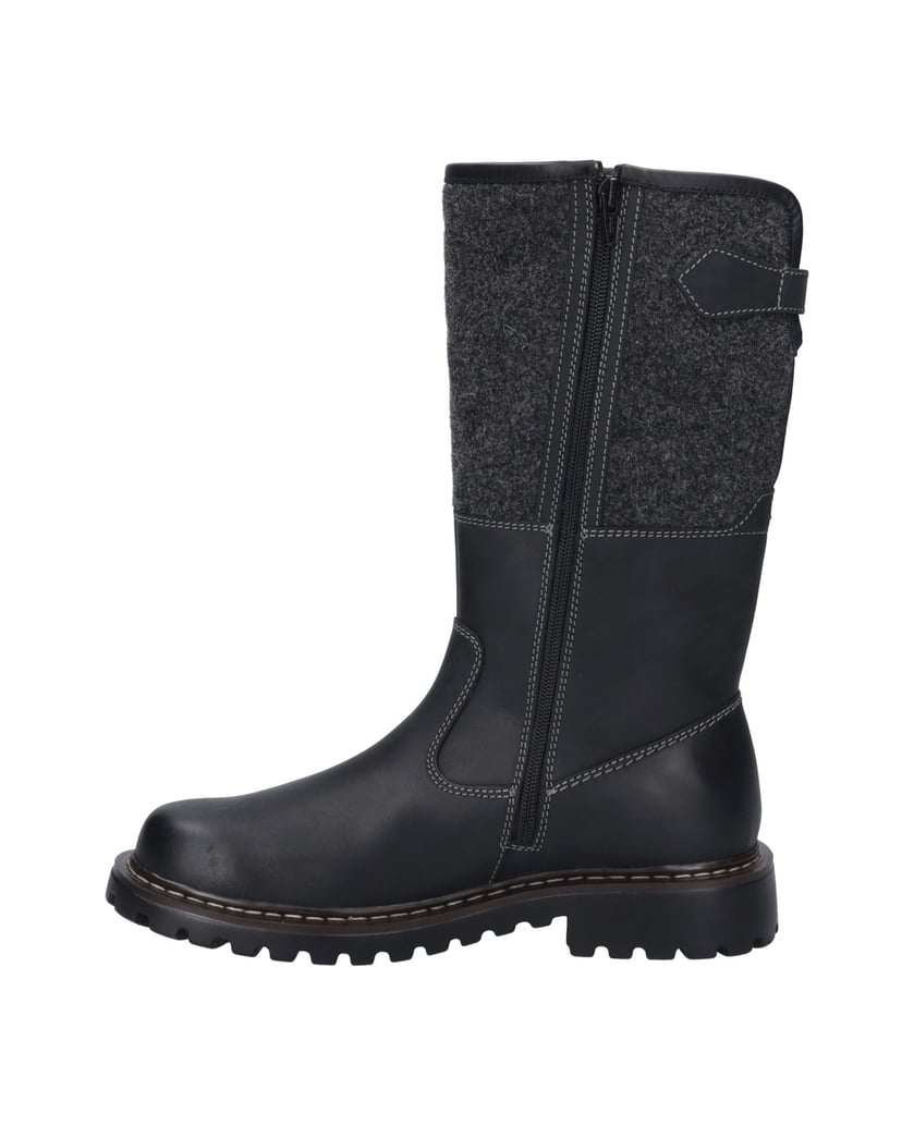 JOSEF-SEIBEL-Herren-Stiefel-Chance-41,-schwarz-schwarz