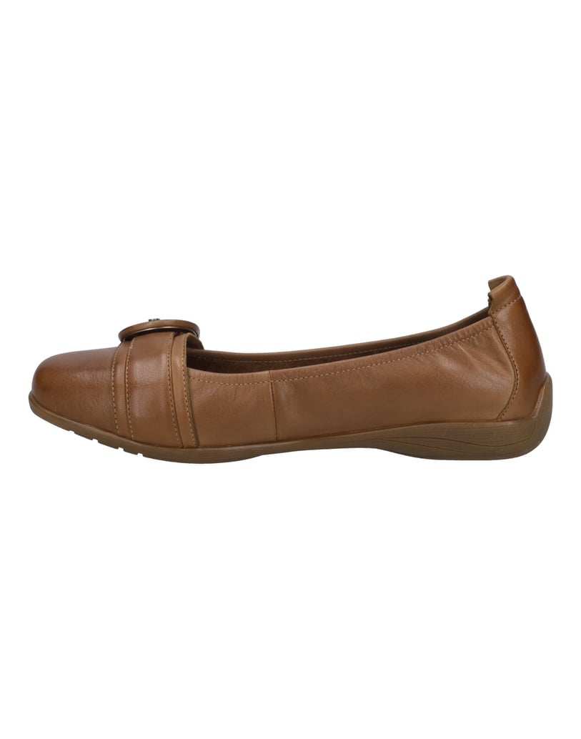 JOSEF-SEIBEL-Damen-Ballerina-Fenja-23,-camel-cognac