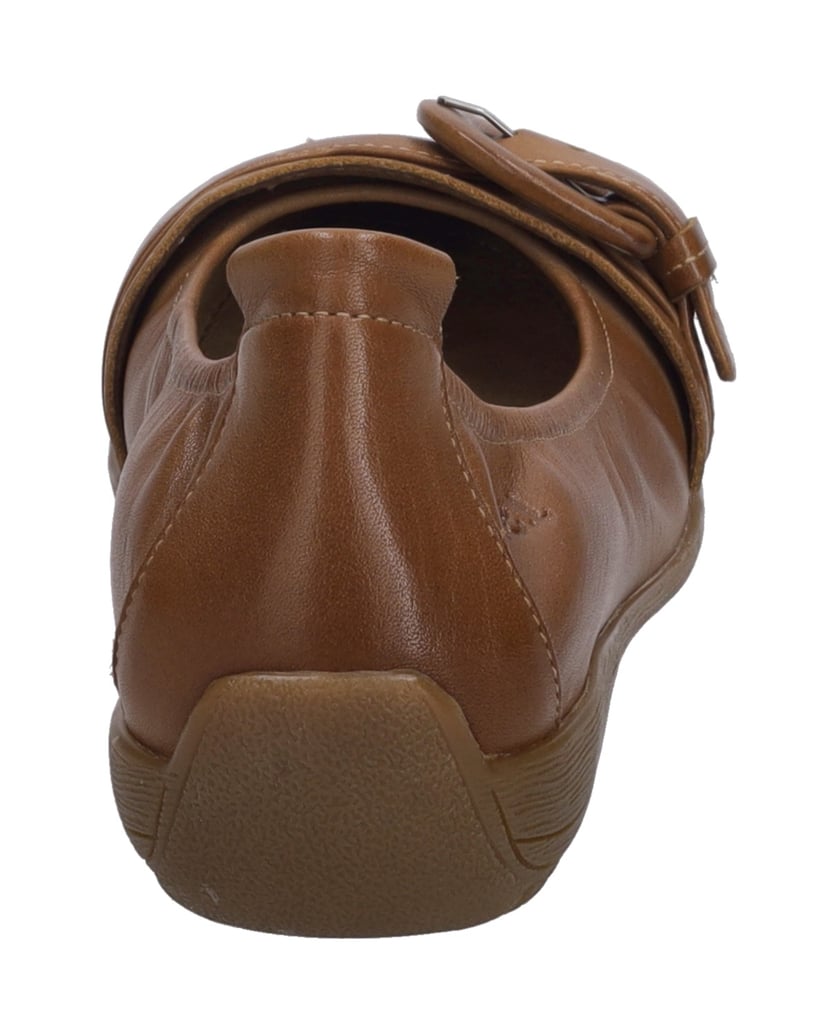 JOSEF-SEIBEL-Damen-Ballerina-Fenja-23,-camel-cognac