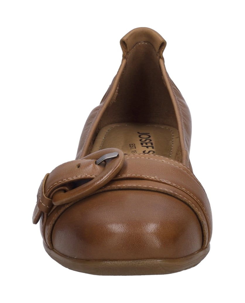JOSEF-SEIBEL-Damen-Ballerina-Fenja-23,-camel-cognac