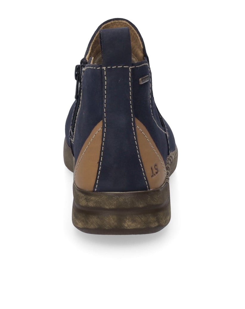 JOSEF-SEIBEL-Damen-Stiefelette-Conny-57,-ocean-kombi-blau
