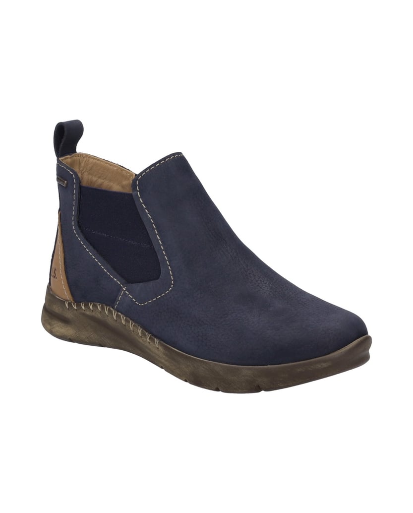 JOSEF-SEIBEL-Damen-Stiefelette-Conny-57,-ocean-kombi-blau