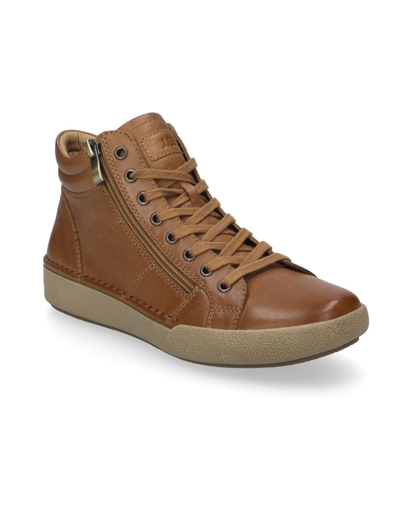 JOSEF-SEIBEL-Damen-Sneaker-Claire-11,-camel-cognac