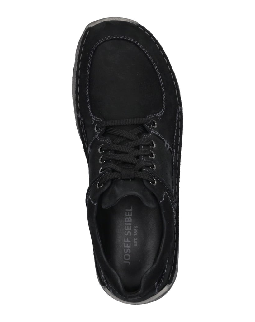 JOSEF-SEIBEL-Herren-Halbschuh-Liam-01,-schwarz-schwarz