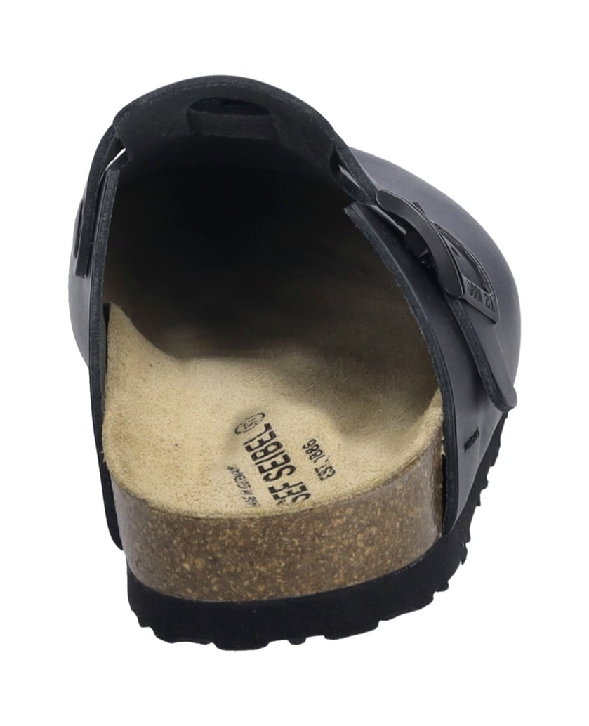 JOSEF-SEIBEL-Damen-Clog-Hermine-04,-schwarz-schwarz