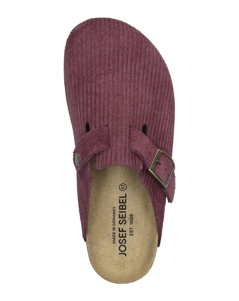 JOSEF-SEIBEL-Damen-Clog-Hermine-04,-berry-rot