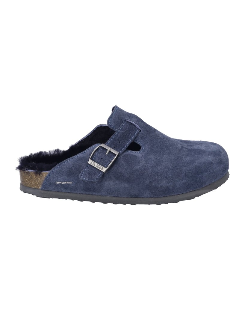 JOSEF-SEIBEL-Damen-Clog-Hermine-09,-dunkelblau-blau
