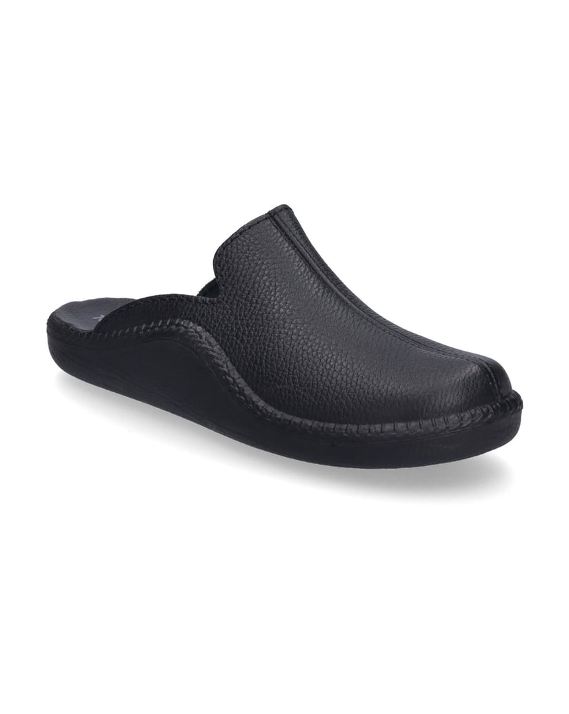 JOSEF-SEIBEL-Herren-Hausschuh-Monaco-202-G,-schwarz-schwarz