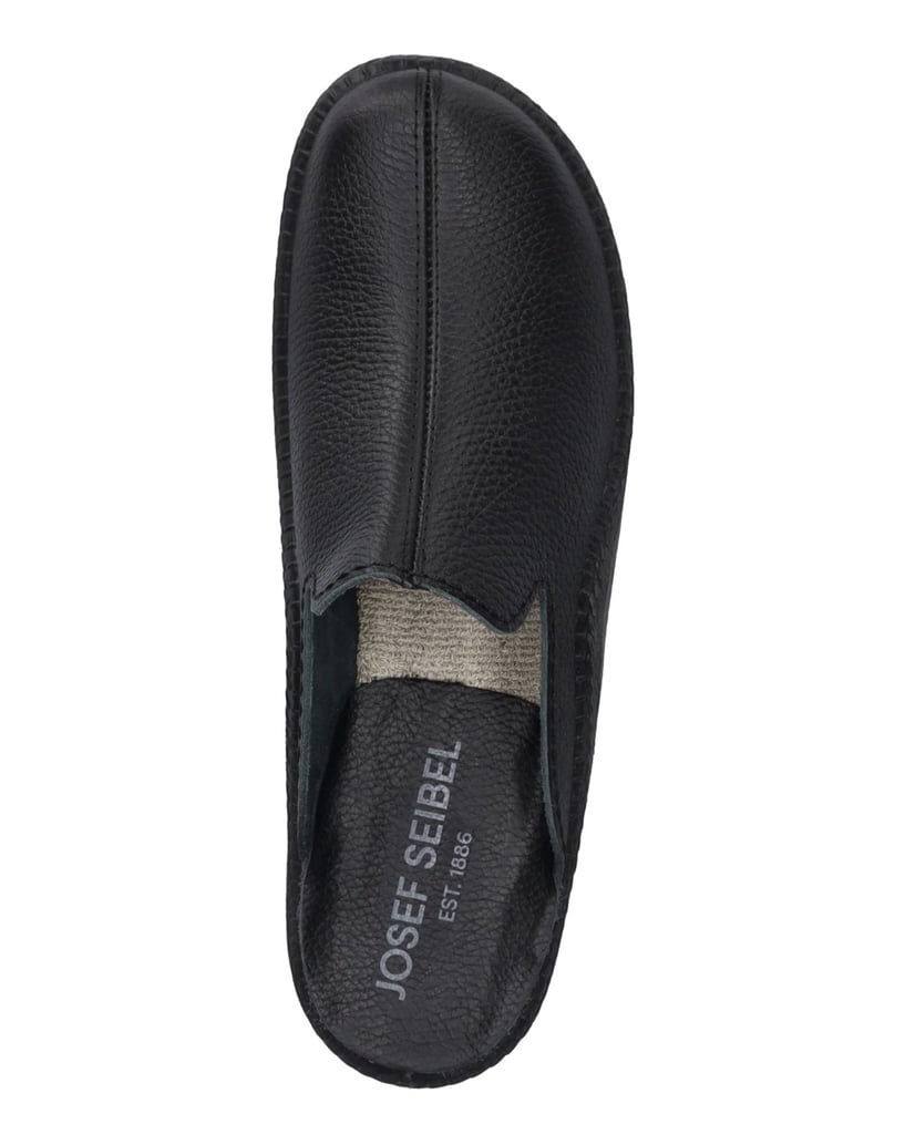 JOSEF-SEIBEL-Herren-Hausschuh-Monaco-202-G,-schwarz-schwarz